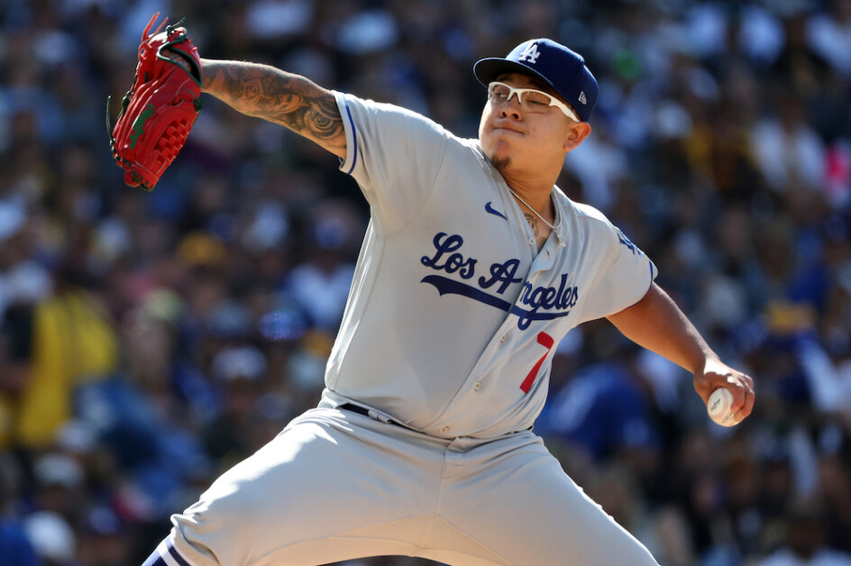 Julio Urías cerca de regresar a la actividad con los Dodgers de Los Ángeles