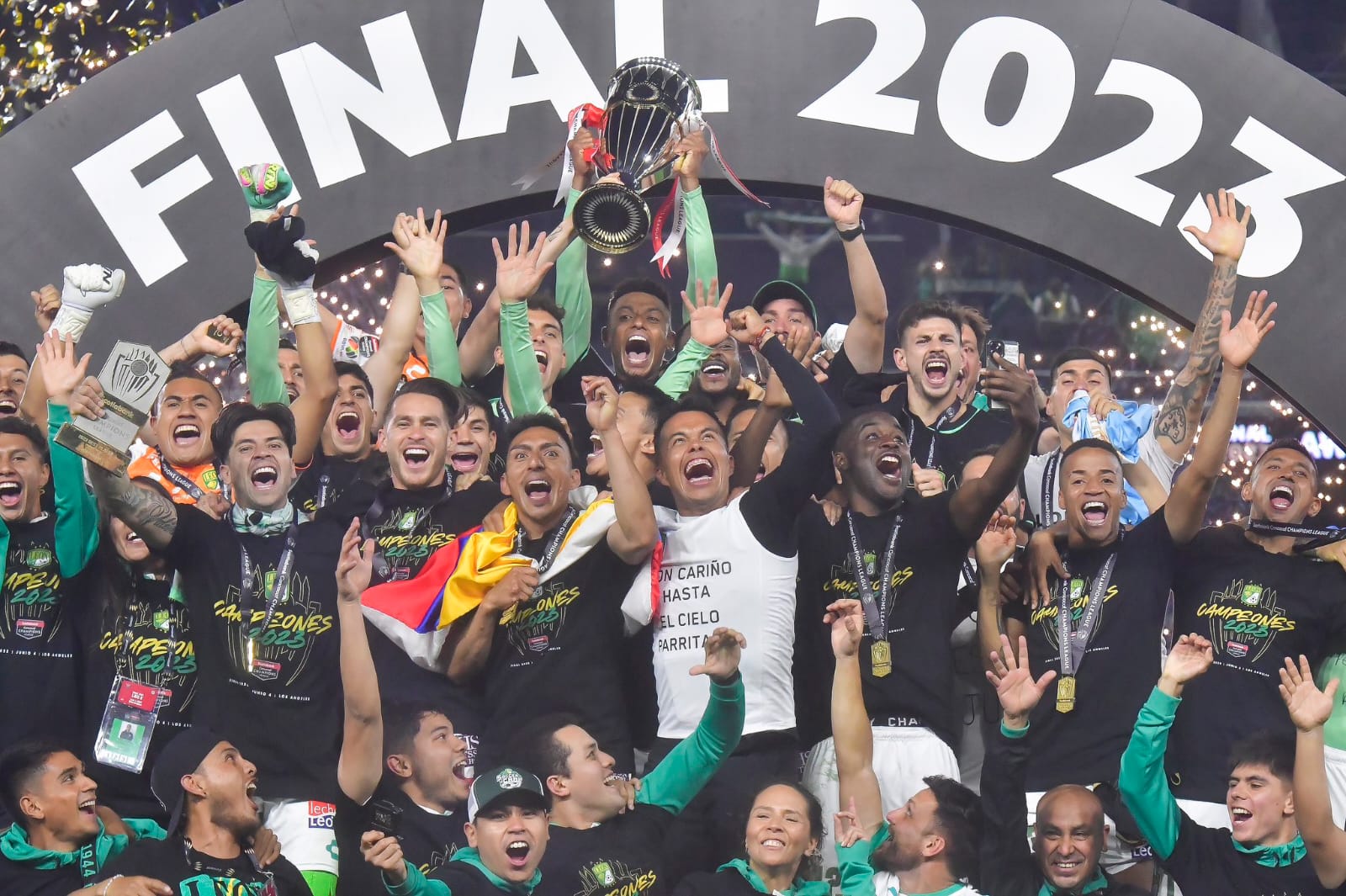 El Club León derrota al LA FC y es campeón de la Liga de Campeones de la Concacaf