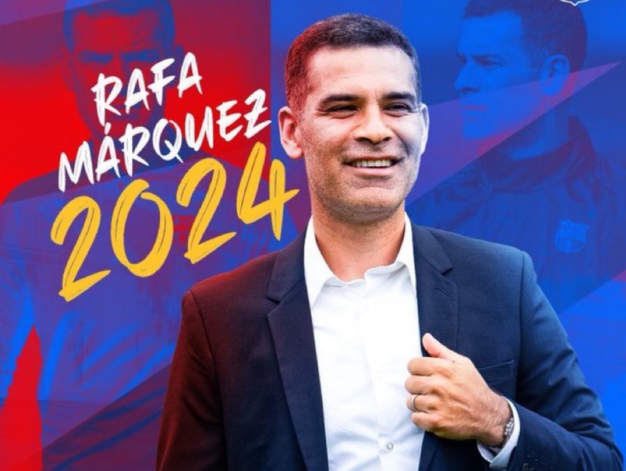 Rafa Márquez renueva como DT con el Barcelona Atletic para el 2023-24