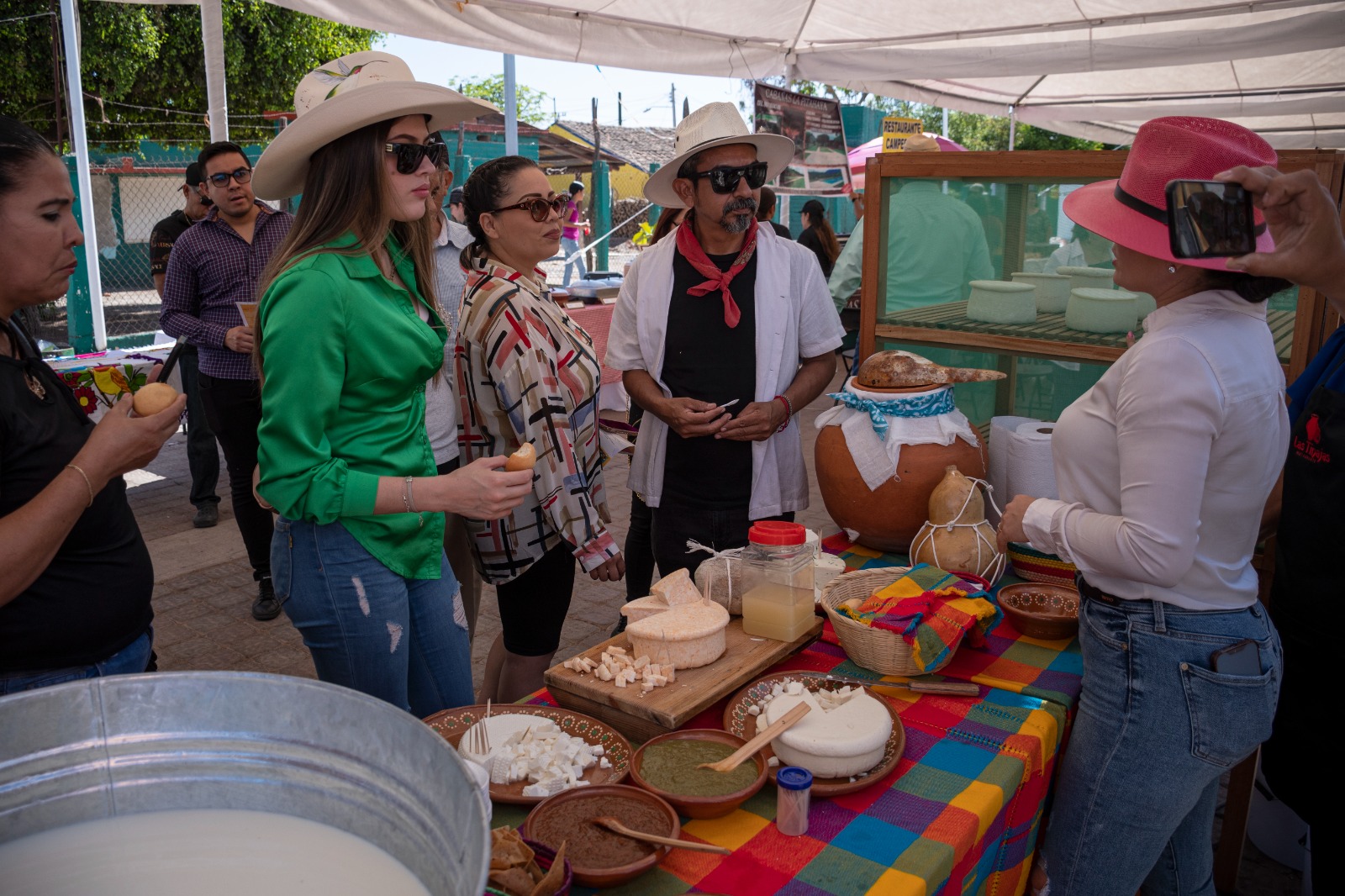 Realizan con éxito el primer ‘Festival Regional del Queso, Tacuichamona 2023’