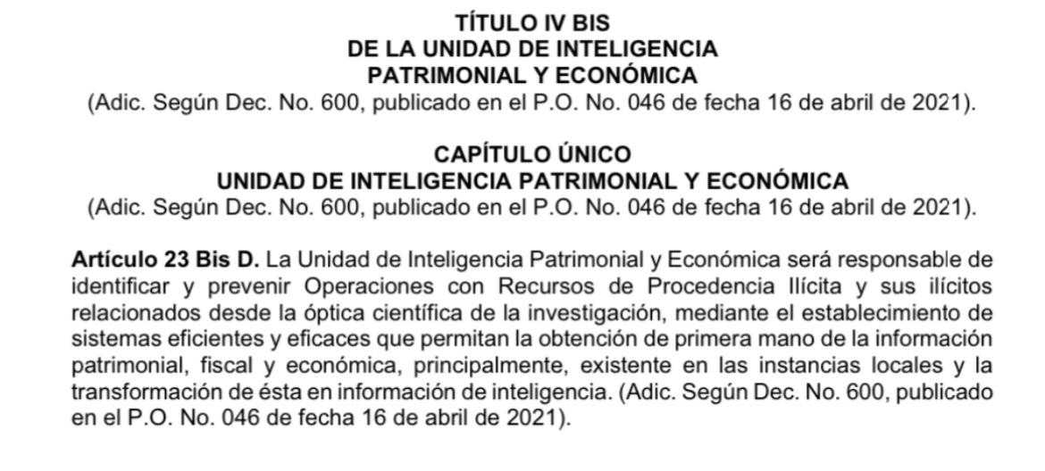 Rechaza Juez amparo de Jesús Madueña contra la Unidad de Inteligencia Patrimonial y Económica