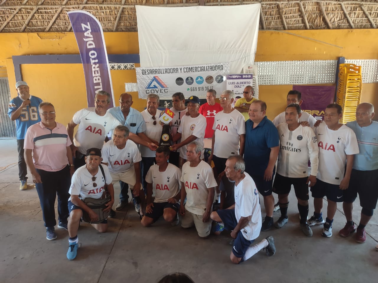 Se corona Casita del Plomero en la Liga de Fútbol Veteranos Platino Plus de Mazatlán