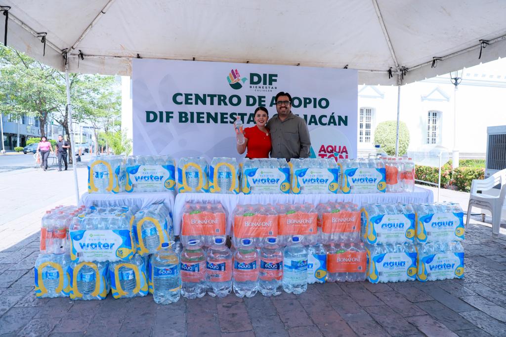 Se suma DIF Bienestar Culiacán a la colecta Aquatón 2023 para enfrentar la sequía en Sinaloa