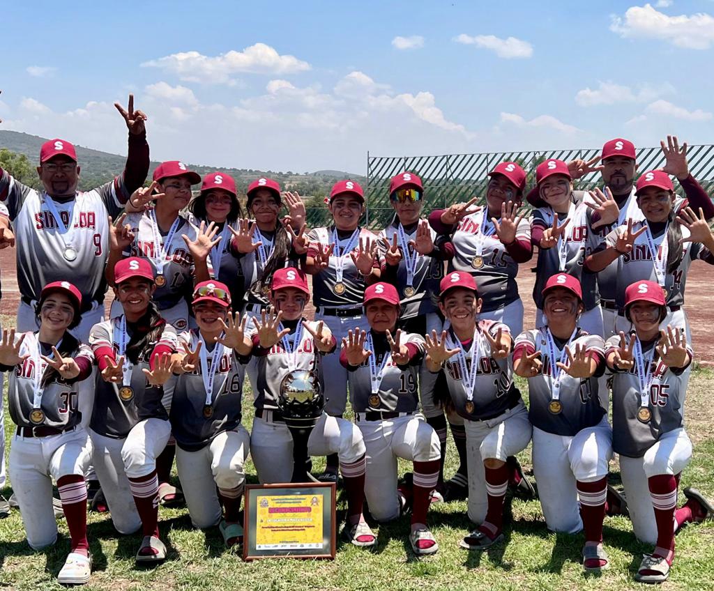 Sinaloa se corona de forma invicta en Nacional de Beisbol Femenil sub 15