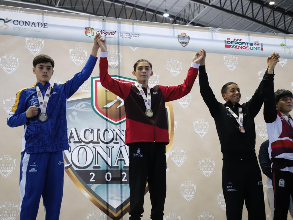 Sinaloa suma medallas en boxeo de Nacionales CONADE 2023 en Nayarit