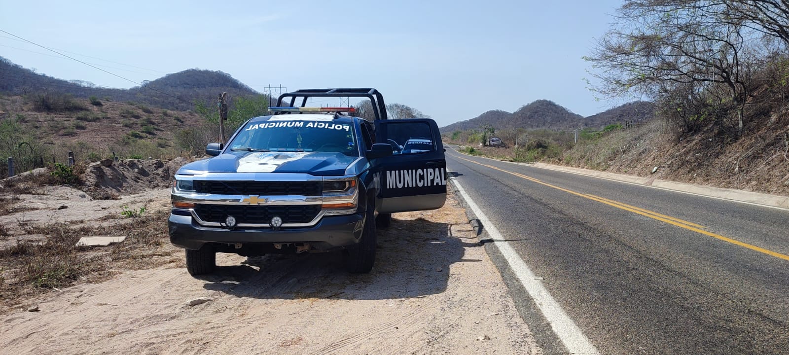 Hallan cuerpo calcinado en brecha cercana a El Moral, al norte de Mazatlán, Sinaloa