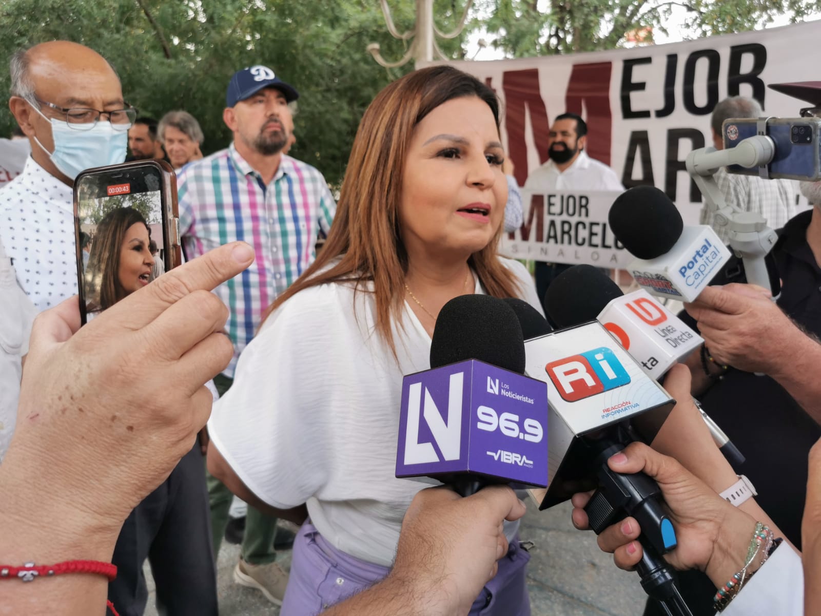 ‘Vamos a pedir que apoyen a Marcelo en la encuesta’: Armida Castro