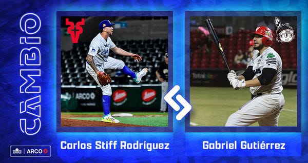 Venados y Yaquis realizan cambio para la próxima temporada de la Liga Mexicana del Pacífico