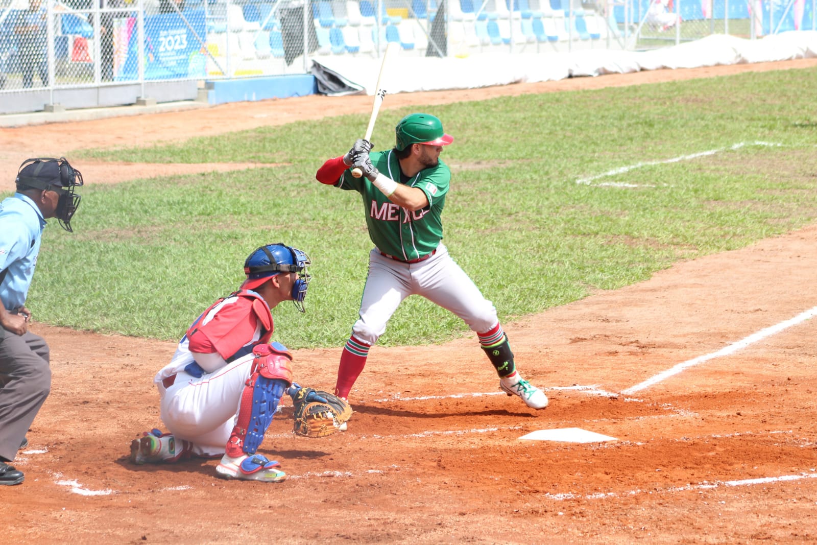 La Selección Mexicana de Beisbol debuta con triunfo en los Juegos Centroamericanos y del Caribe San Salvador 2023