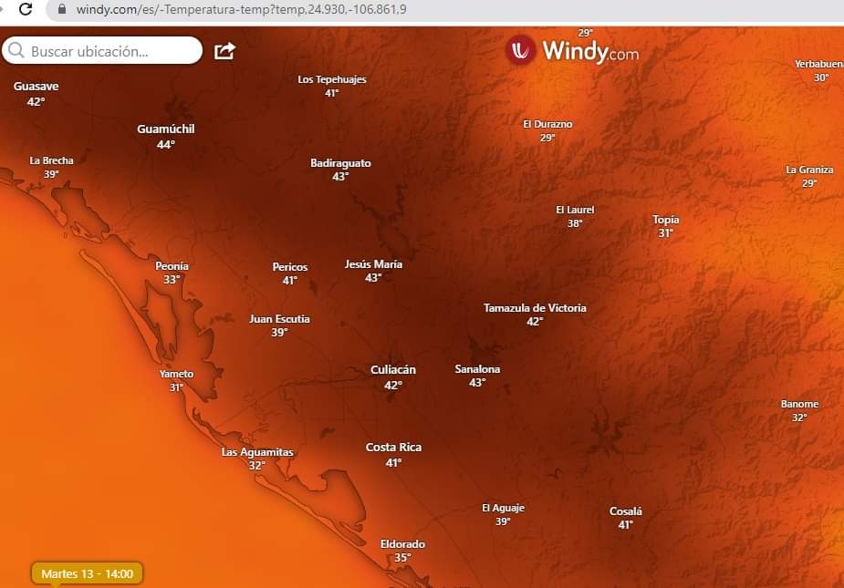¡Martes 13 de terror! Advierte Juan Espinosa Luna temperaturas de hasta 48 grados en Sinaloa
