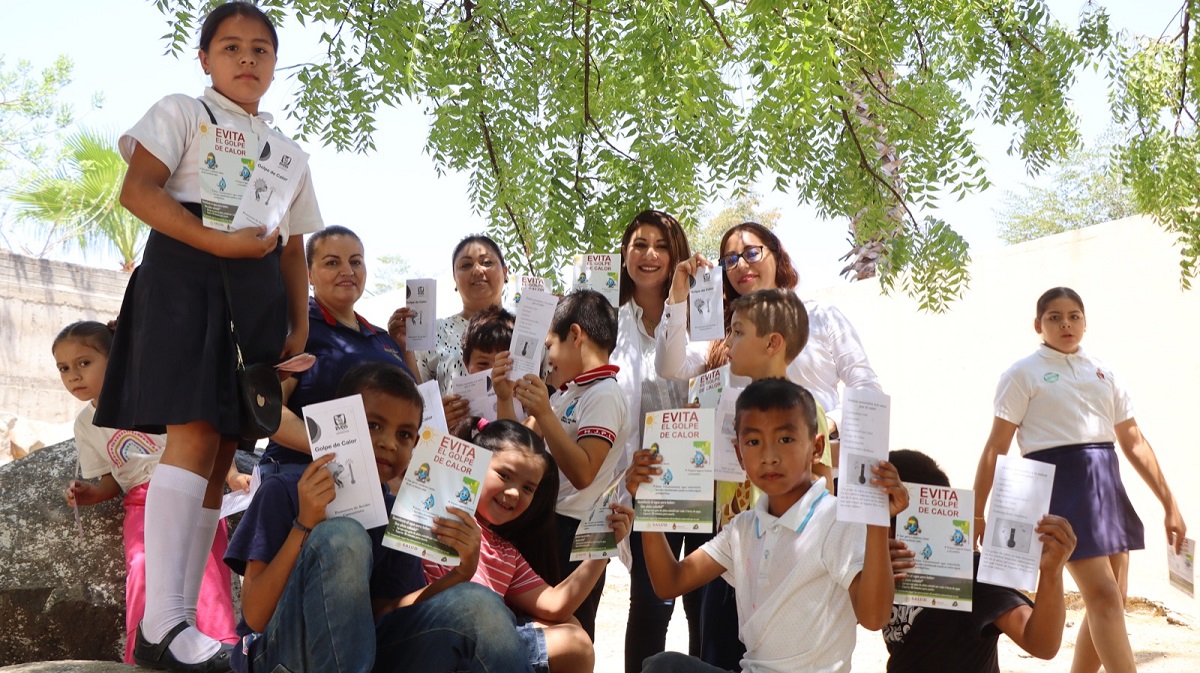 Gobierno de Badiraguato contra ‘golpe de calor’, realiza jornadas de concientización
