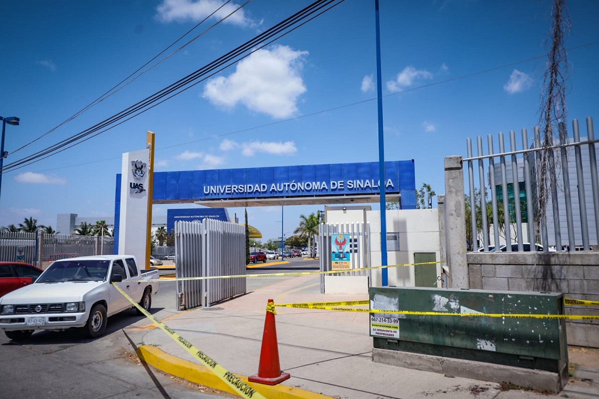 La UAS condena disturbios afuera del informe del rector e informa que hay disposición para su esclarecimiento