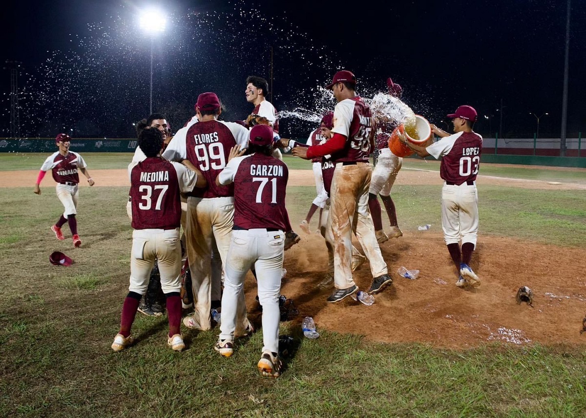 Sinaloa consigue oro y plata en beisbol de Nacionales Conade 2023