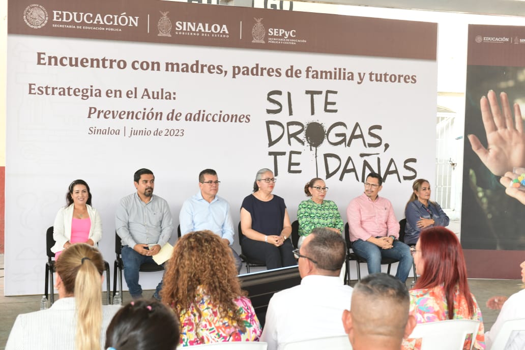 De 13 años, bajo la amenaza del fentanilo en Sinaloa, SEPyC refuerza acciones en Mazatlán con ‘Si te drogas, te dañas’