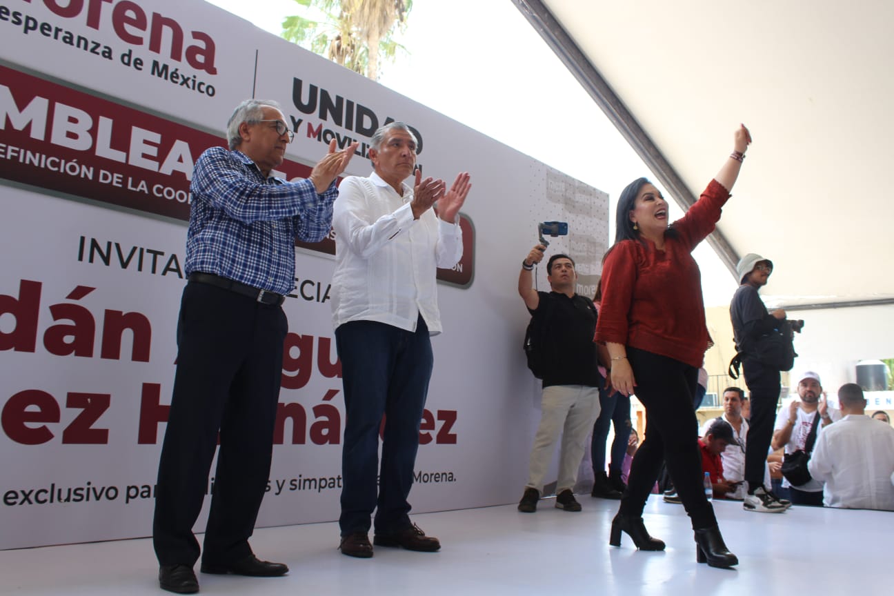 Fue valiente al calor en el sur Adán Augusto, prometió ser aliado de Rocha y Sinaloa