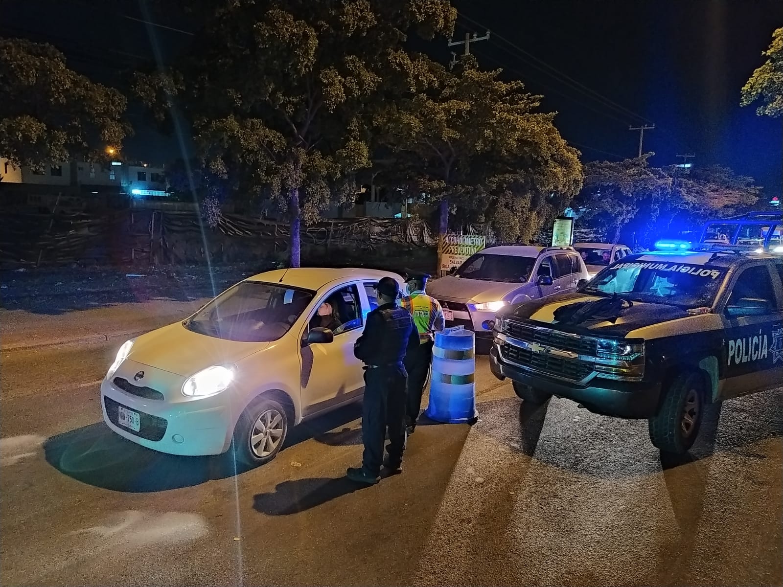 Por fin de semana, sancionan 68 personas en el dispositivo Alcoholímetro en Mazatlán