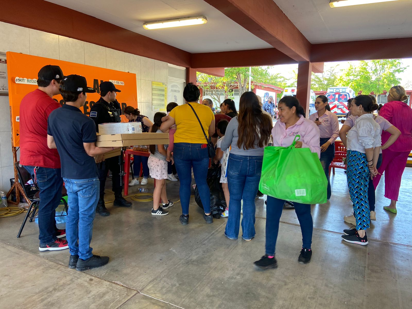 Asegura Sebides que desplazados han empezando a retornar a sus hogares; 35 personas volvieron este martes
