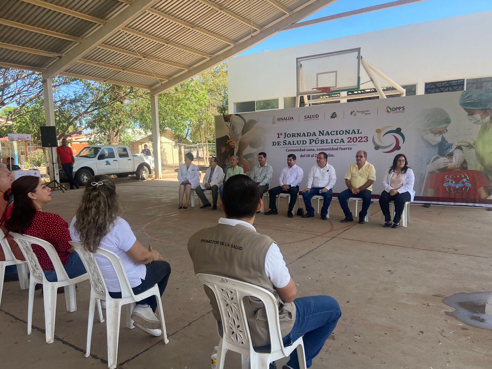 Autoridades de Salud inauguran en Tamazula, Salvador Alvarado, la primera Jornada Nacional de Salud Pública