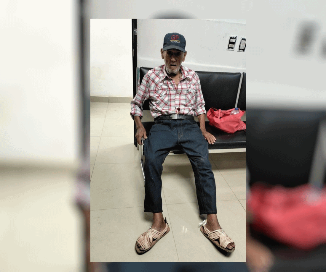 Es de La Noria, pero vive en la ciudad, lo encuentran deambulando en Mazatlán, ahora buscan a sus familiares