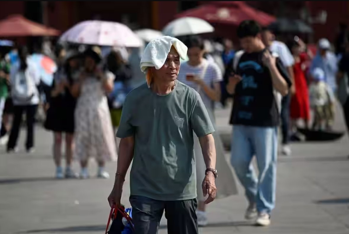 Calor… lo que le sigue | Región de China supera los 52 grados, marca histórica en relación a julio