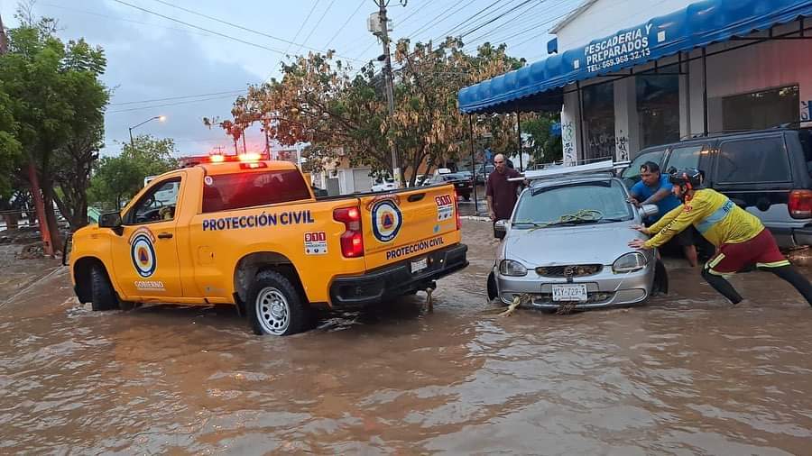 Cayeron más de 70mm en una hora, tres veces más lo pronosticado en 24 hrs en Mazatlán: Eloy Ruíz
