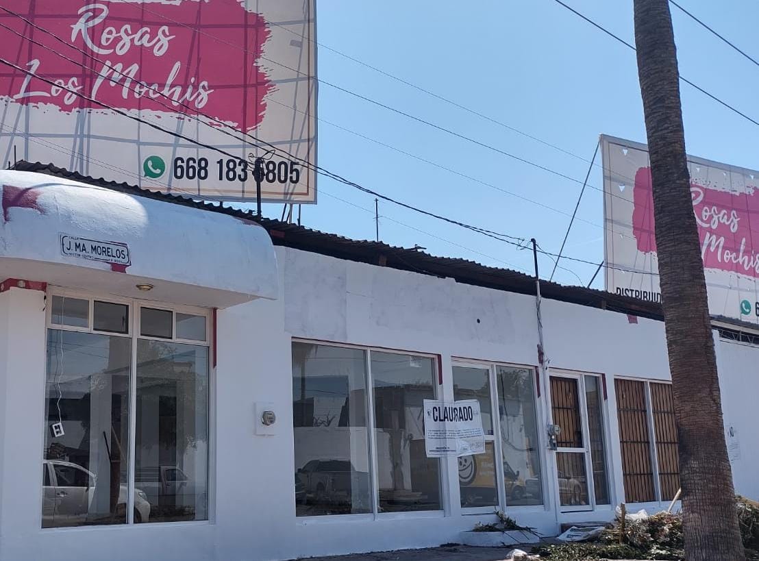 Clausuran florería de Los Mochis donde dejaron genitales y ofrenda floral