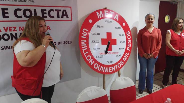 “Casi llegamos a la meta”; Cruz Roja Guamúchil alcanza el 90 por cierto de su proyección