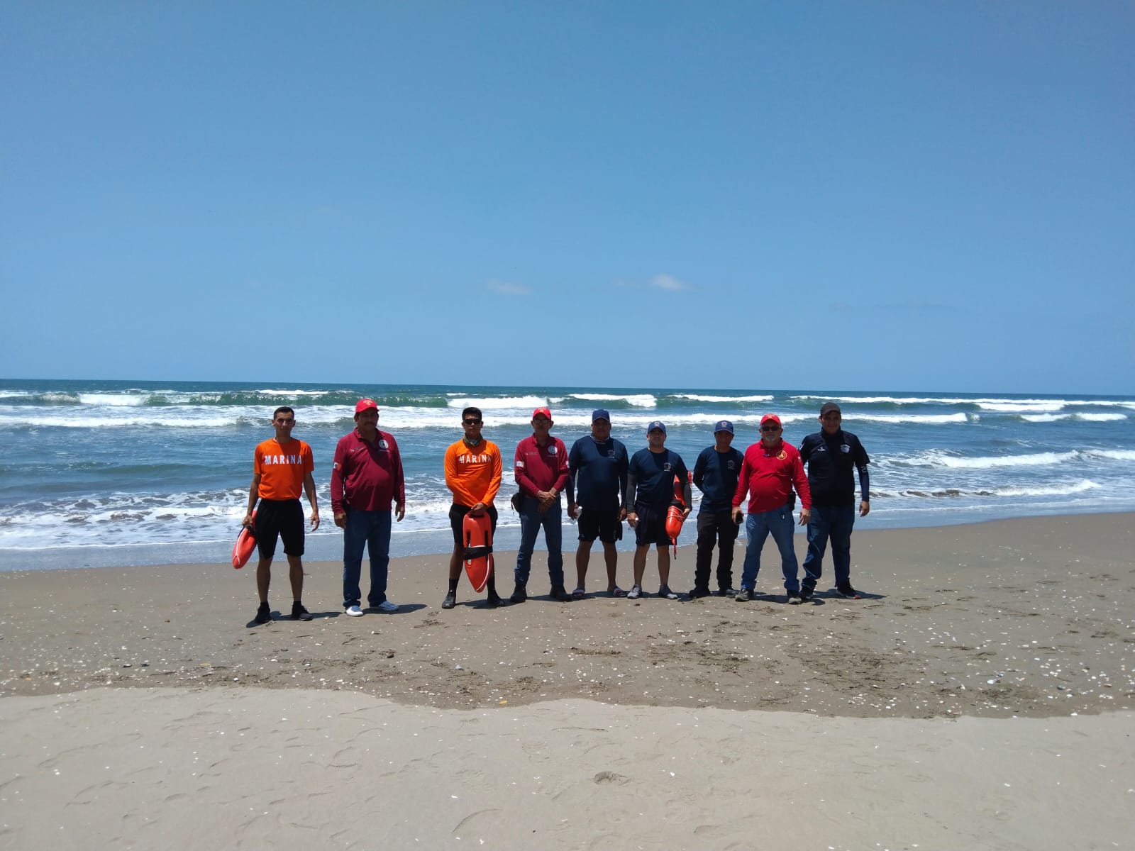 Con llamado a bañistas a no meterse al mar inicia el Plan Marina 2023 en Guasave