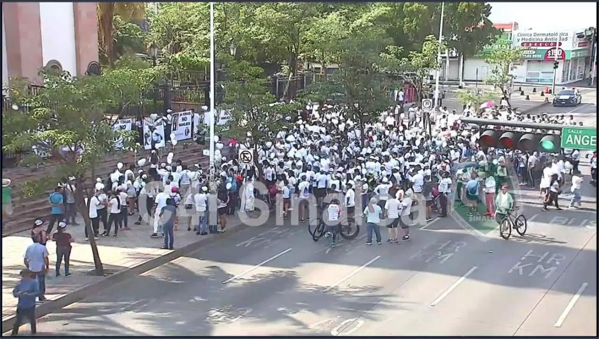 Con marcha pacífica exigen justicia para María Elena, corredora atropellada en Bellavista