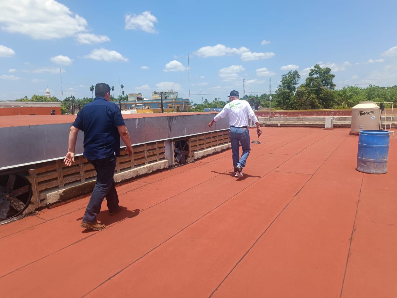 ¡Sin goteras! Concluye gobierno de El Fuerte la reparación del techo en el Mercado Municipal