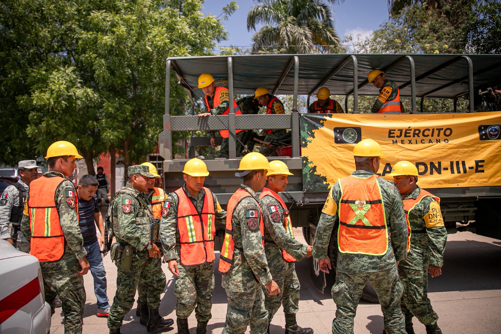 En Guasave realizan simulacro de inundación por huracán Agatha