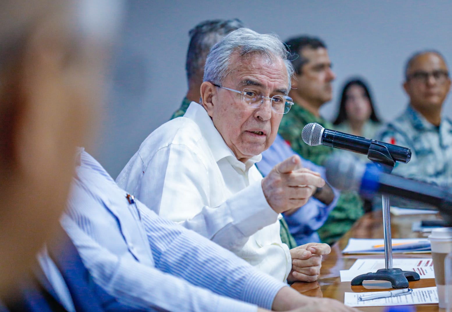 Encabeza Rocha Moya primera sesión del Consejo Estatal de Seguridad Pública