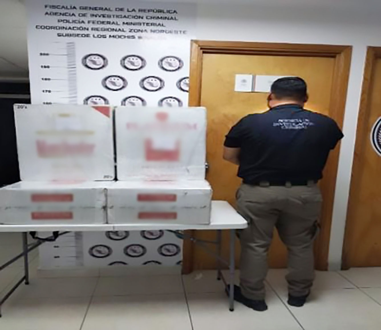 FGR asegura 40 mil cigarros en una colonia de la ciudad de Los Mochis
