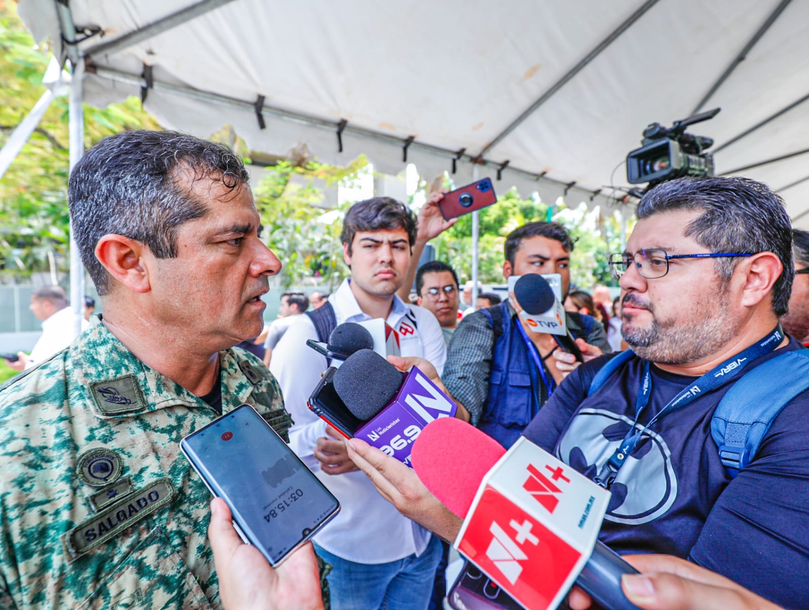 “Realizamos los desbloqueos en La Palma, garantizamos la tranquilidad”: General Salgado