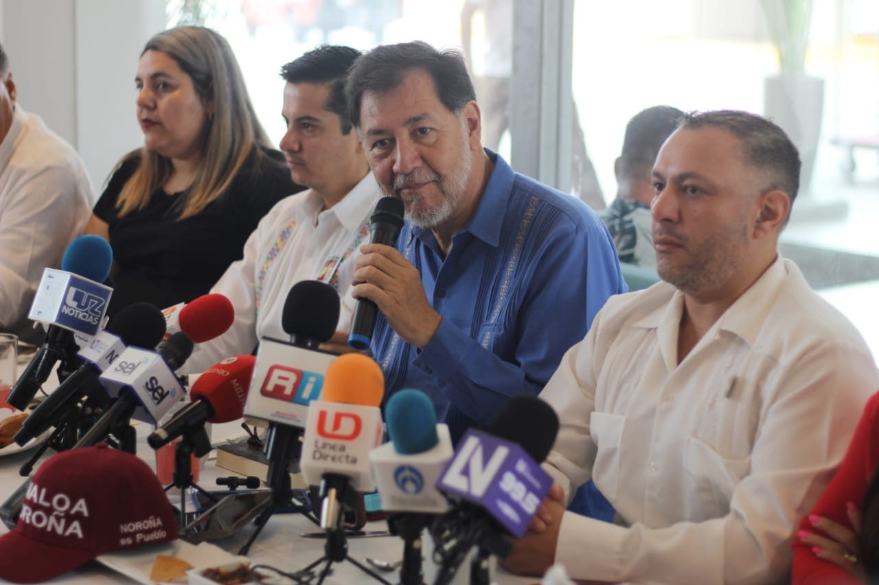 “Pueden estar hipotecando nuestro movimiento”: Fernández Noroña pide transparencia en visita a Mazatlán