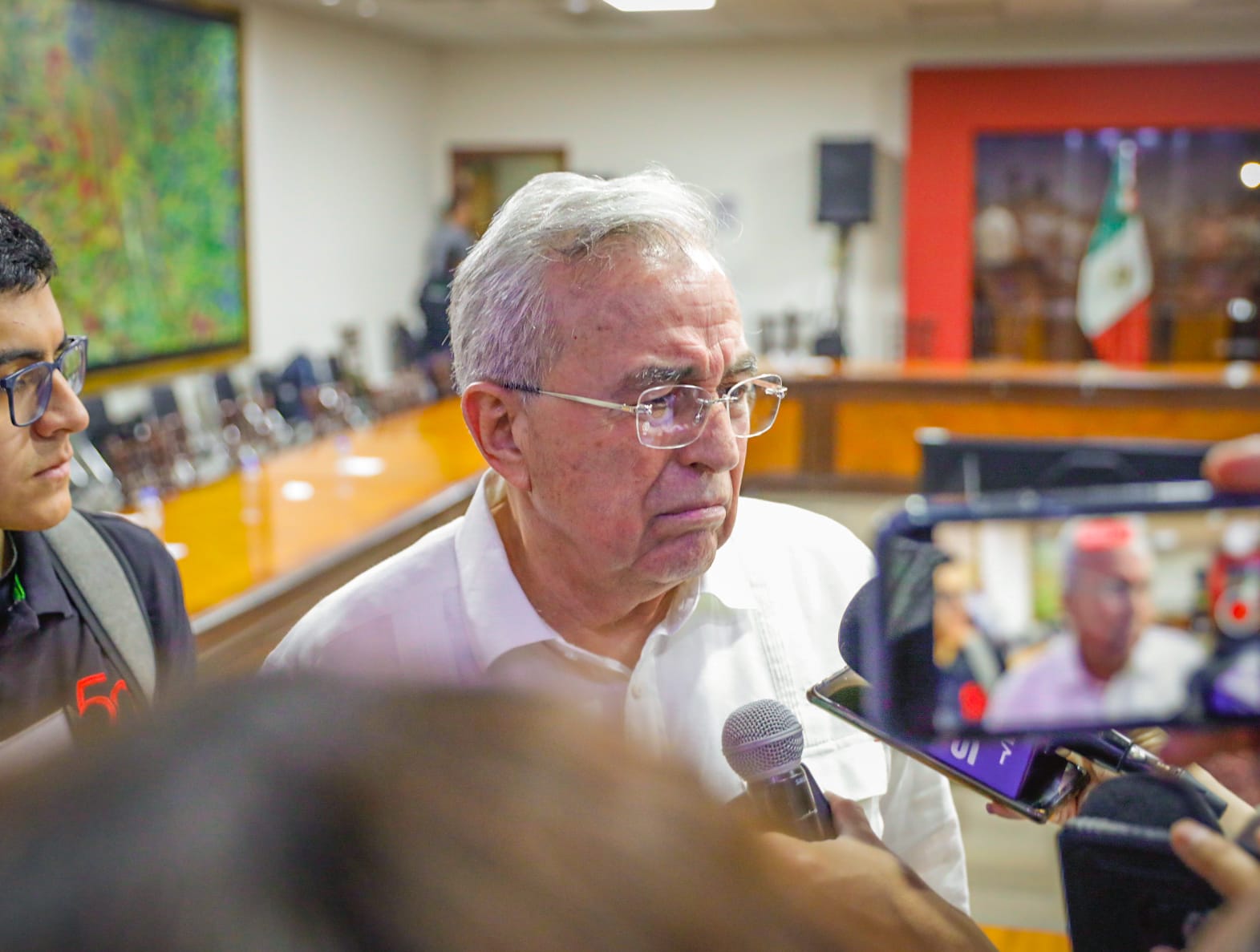 Habla Rocha de cateo a la UAS: ‘su mayor defensa es aclarar el desparpajo de dinero’