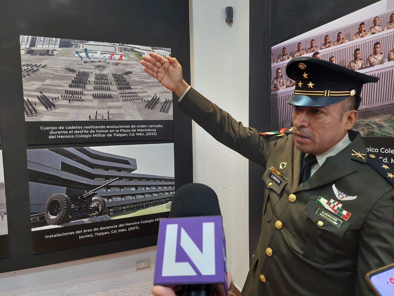 Inauguran en el Museo Regional del valle del Fuerte la exposición fotográfica del Heroico Colegio Militar