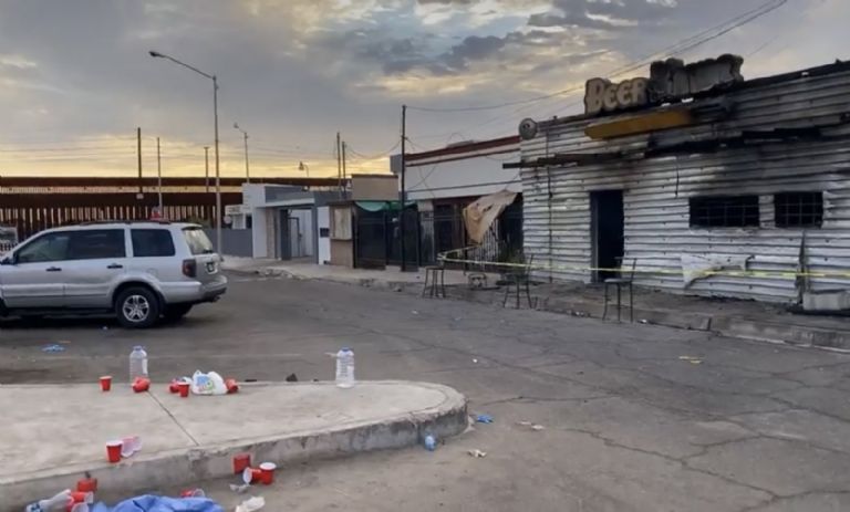  Video |  Al menos 11 personas fallecidas en incendio  provocado en bar de Sonora