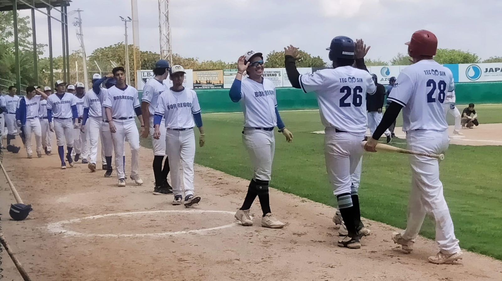 Japac y Borregos triunfan en inicio de semifinales de la Liga de Béisbol Japac de Primera Fuerza