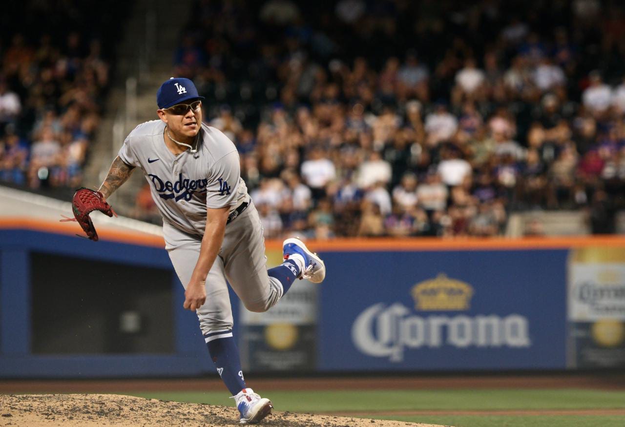 Julio Urías buscará su octavo triunfo de la temporada con los Dodgers de Los Ángeles