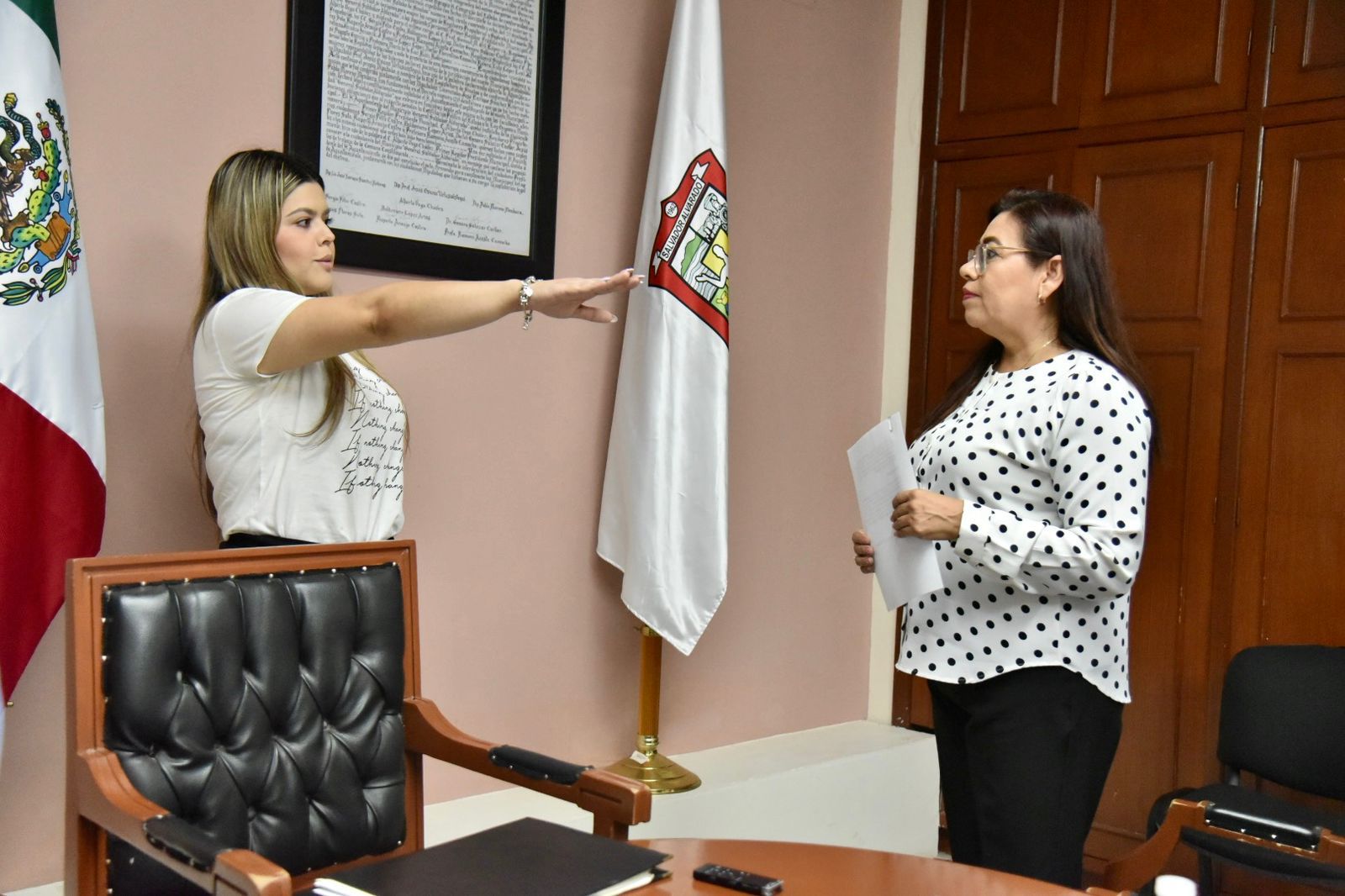 Karina Camacho Mejía toma la presidencia del Consejo Municipal de Ordenamiento Territorial en Salvador Alvarado