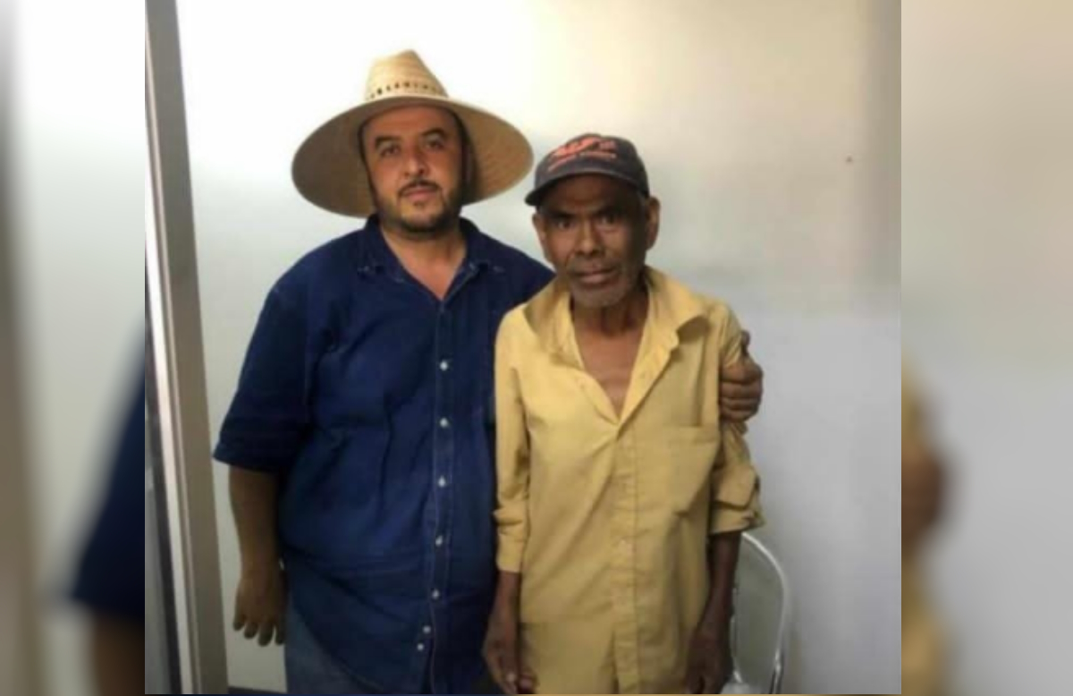 Localizan sano y salvo a don Marcelino, quien estaba desaparecido en Los Mochis