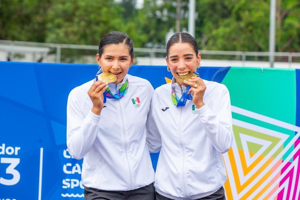 Las hermanas Gaxiola cierran con oro su participación en los Juegos Centroamericanos y del Caribe 2023