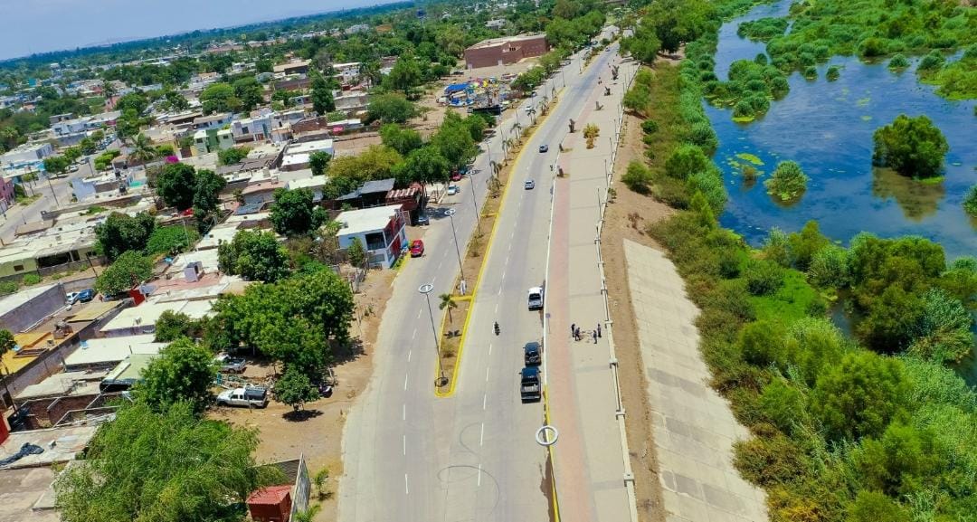 A partir de mañana cerrarán el malecón frente al río para la convivencia familiar, en Guasave