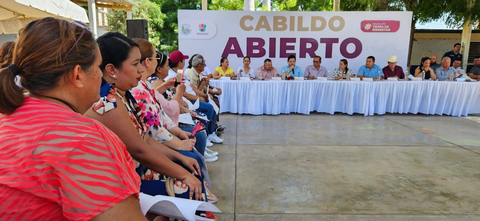 Margoth Urrea encabeza Cabildo Abierto en Otameto, sindicatura de Bachimeto