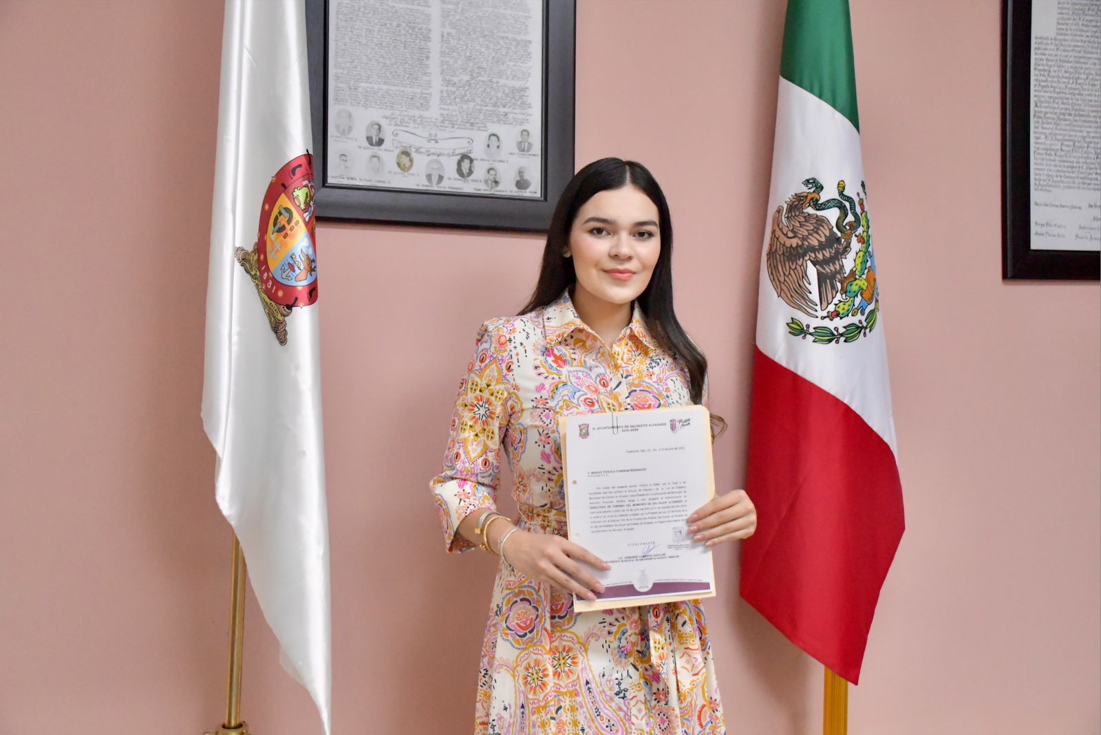 Marian Cuadras asume el cargo como directora de Turismo en Salvador Alvarado