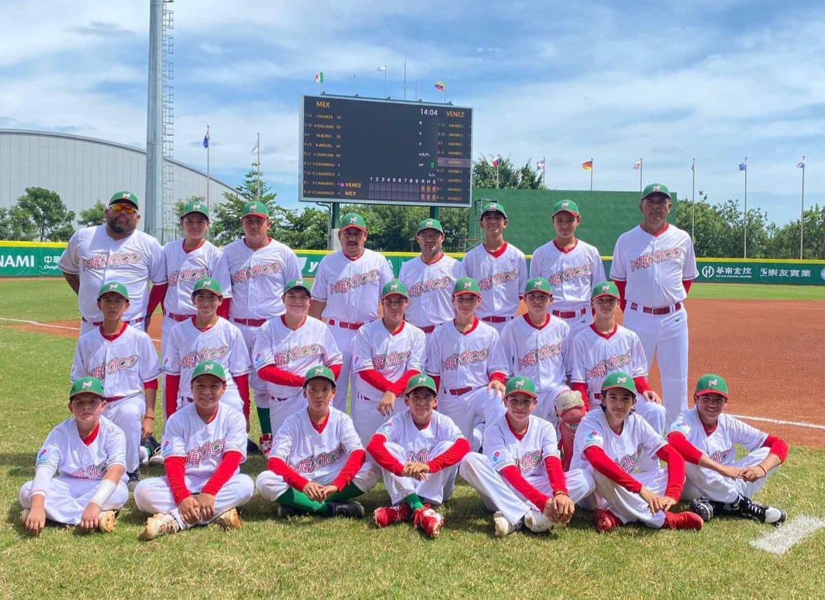 México inicia con derrota su actividad en Mundial sub12 de beisbol en China