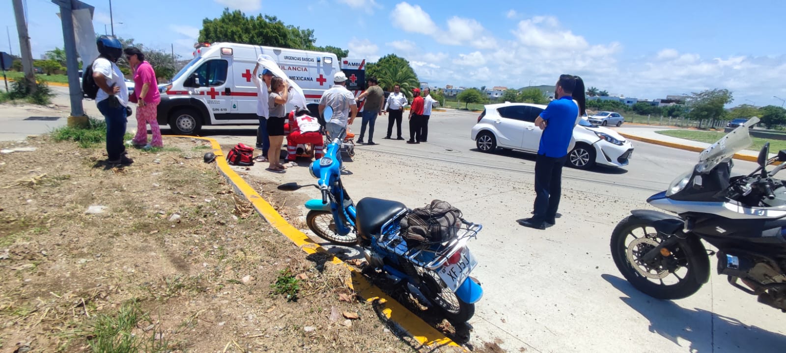 Dos heridos se reportan en dos accidentes diferentes puntos de Mazatlán