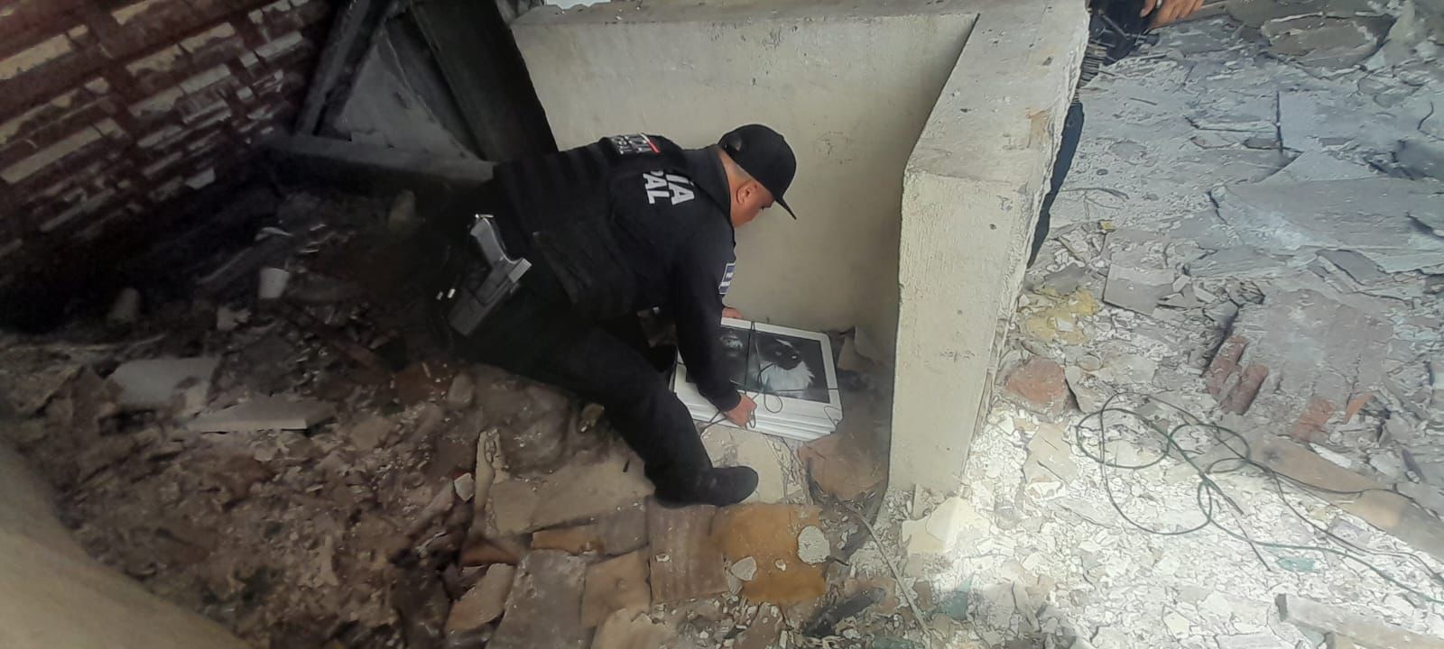 ¡En un edificio abandonado! Recupera la Policía Municipal de Culiacán siete obras de arte robadas al ISIC
