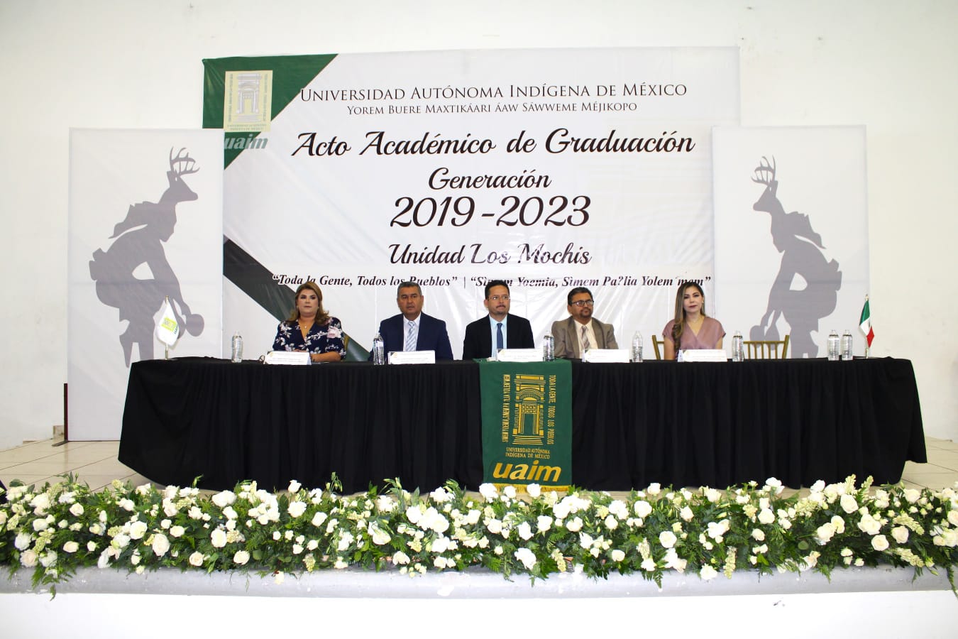 Se celebra acto de graduación 2019-2023 de UAIM Unidad Mochis